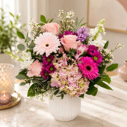 Blushing Garden Elegance