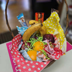 Gourmet Basket of Fruit & Chocolate