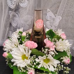 Whimsy wine bottle