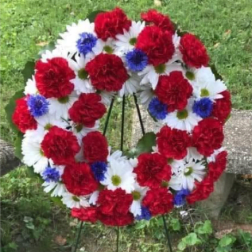 USA Wreath Spray