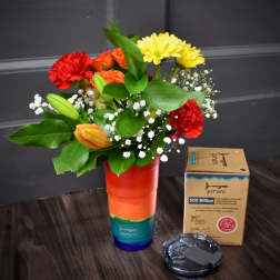 Sippy Stems Rainbow 26oz