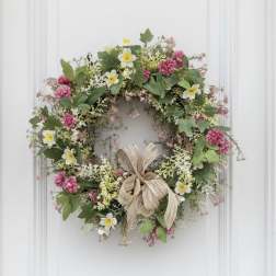 Spring Blooms Wreath