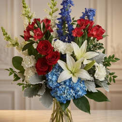 Colorful Tribute Vase