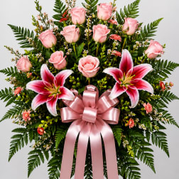 Pink Standing Spray