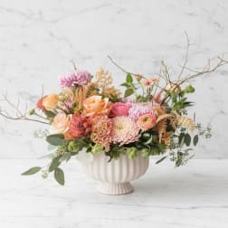 Matte pale pink compote