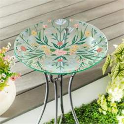 Floral Birdbath