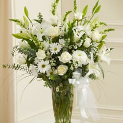 Beautiful Blessings White Vase Arrangement