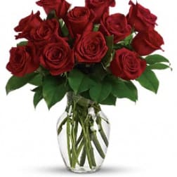 Enduring Passion - Dozen Red Roses