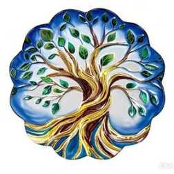 Tree of Life Birdbath
