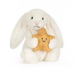 Jellycat Creamy Bunny with Star