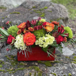 Autumn Sunset Centerpiece