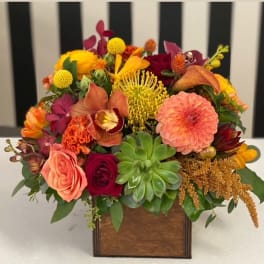 Fall Box Arrangement
