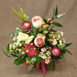 Small Double Rose Bud Vase