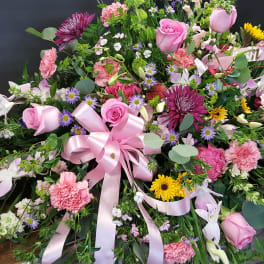 Casket blanket cover