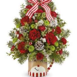 Hug Reindeer xmas tree