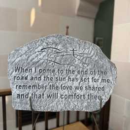 "Sun has set" Stone