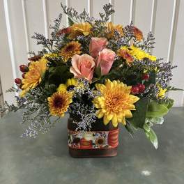 Fall Blooms Cube