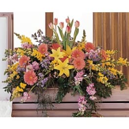 Blooming Glory Casket Spray [TF199-7]