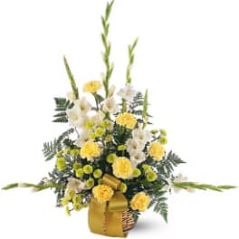 Vibrant Yellow Basket [TF187-2]