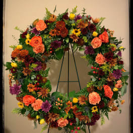 Heavenly Fall Wreath