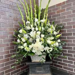 Large White Basket