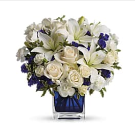 Sapphire Skies Bouquet by Teleflora TEV25-3B