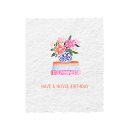 Have A Novel Birthday | Book Store Greeting Card