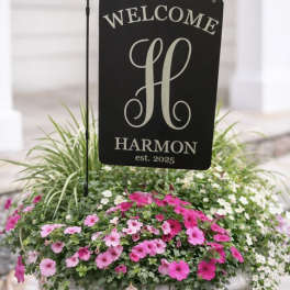 Customized Metal Garden Sign