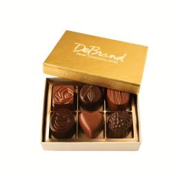 6 Piece Classic Box - DeBrand Fine Chocolates