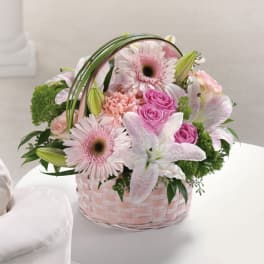 Pink Flowers Delivery Culver City Raintree Flowers