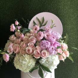 Roses meet Peonies - Silver Lake Florist