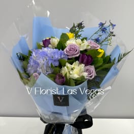 PURPLE BUTTERFLY Flower Delivery Las Vegas NV - Vegas Rose Flowers