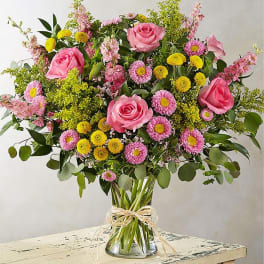 Vibrant Floral Medley Large | 1-800-Flowers Flowers Delivery | 191313L