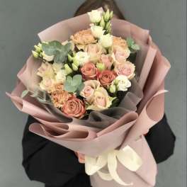 Pink and Peachy bouquet
