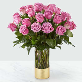 The FTD® Red Romance™ Rose Bouquet - Premium in Goshen, IN