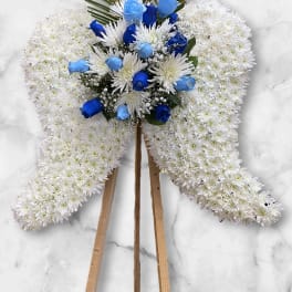 Medium Angel Wings Funeral