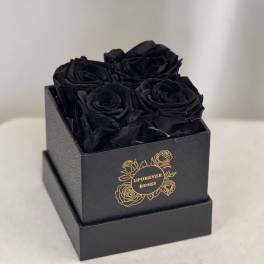 Forever Roses Black