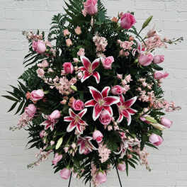 Pink Standing Spray 