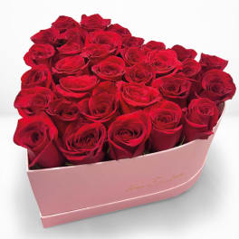 Pink Heart Box