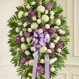 LAVENDAR AND WHITE SPRAY