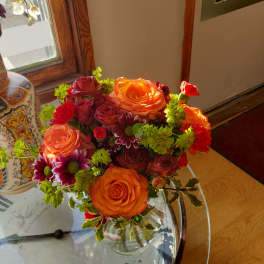 sensational vase bouquet