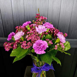 Dozen carnations 