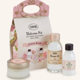 Sabon Welcome Kit - Green Rose in Marrero, LA | Westbank Florist LLC