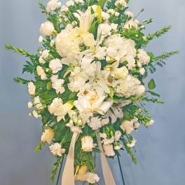 PATH OF LIGHT FUNERAL CROWN