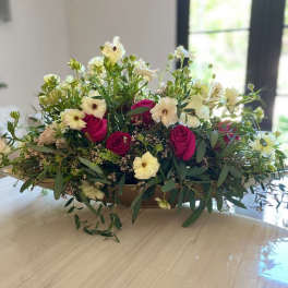Sailing Through Flowers – Boat-Based Floral Arrangement | Exclusive Design in Orange County