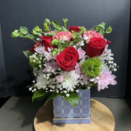 Box of flowers