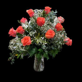 A Dozen Deluxe Roses- Color...Choose 3 colors for us to choose from!