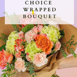 Designer Choice Only- Wrapped Bouquets GRAB N GO!