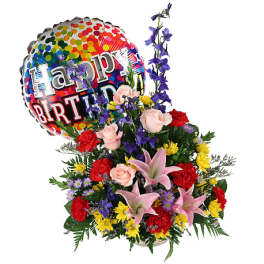 Beautiful Birthday  Basket
