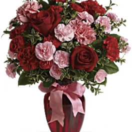 DANCE WITH ME WITH RED ROSES BY TELEFLORA